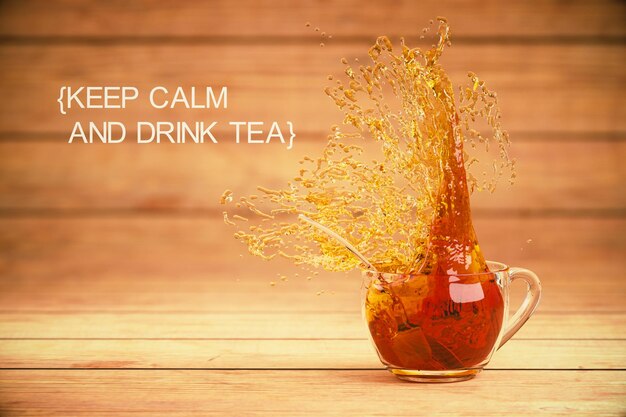 Keep calm and drink tea