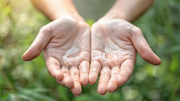 Photo keeping nursing hands