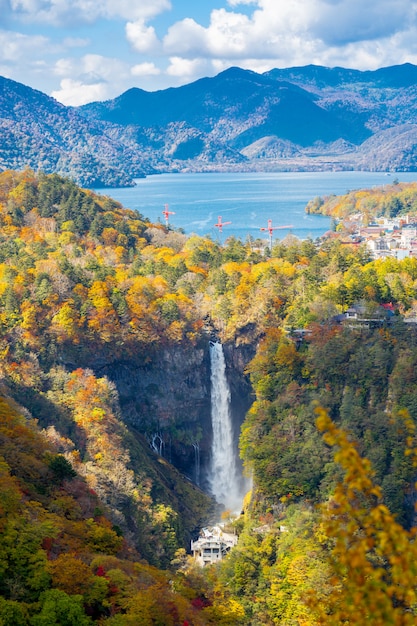 Kegon Falls in Nikko, Japan