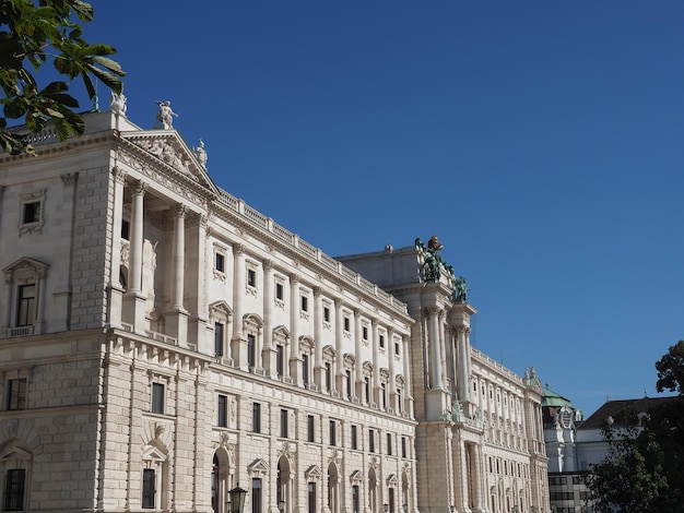 Keizerlijk paleis Hofburg in Wenen