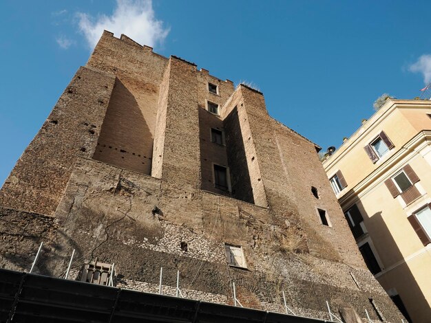 Keizerlijke forums fori imperiali rome gebouwen op loopbrug