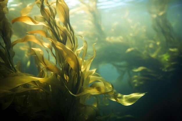 Photo kelp background