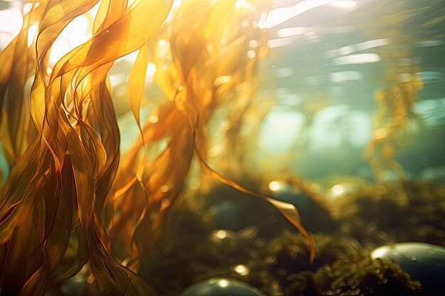 Photo kelp background