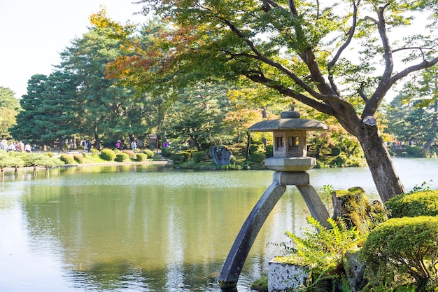 兼六園 金沢市の美しい庭園