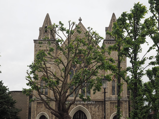 Foto tempio di kensington a londra