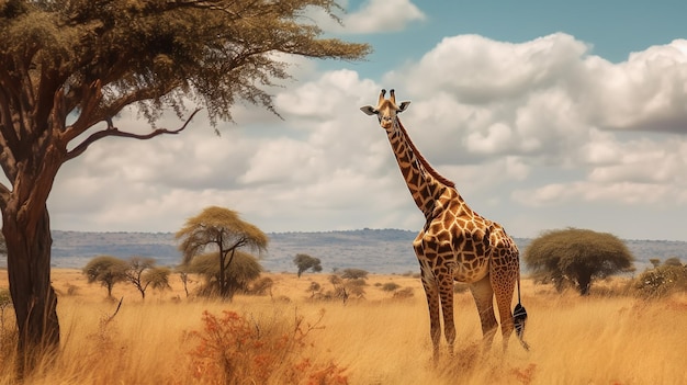 kenya giraffe