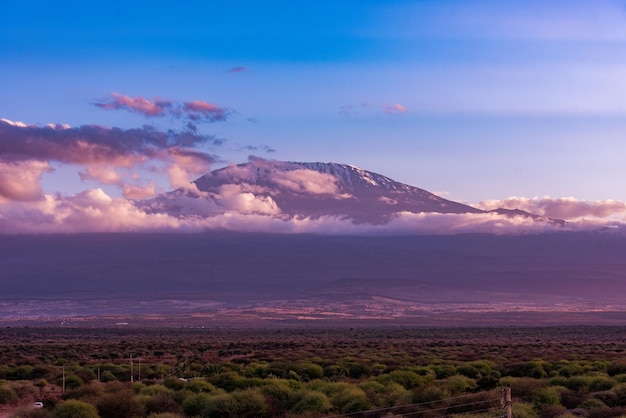 Kenya Landscapes Nature Mount Kilimanjaro Kilimanjaro is the name of the tallest mountain in Africa