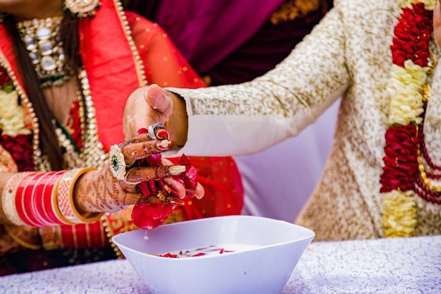 Photo kenyan weddings indian asian details texture accessories marriage customary ceremony nairobi city