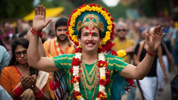 Kerala festival rituelen van vishu festival vishukkani of vishu zicht