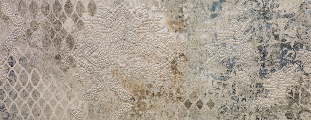 keramische tegel met abstract geometrisch mozaïekpatroon voor de keuken