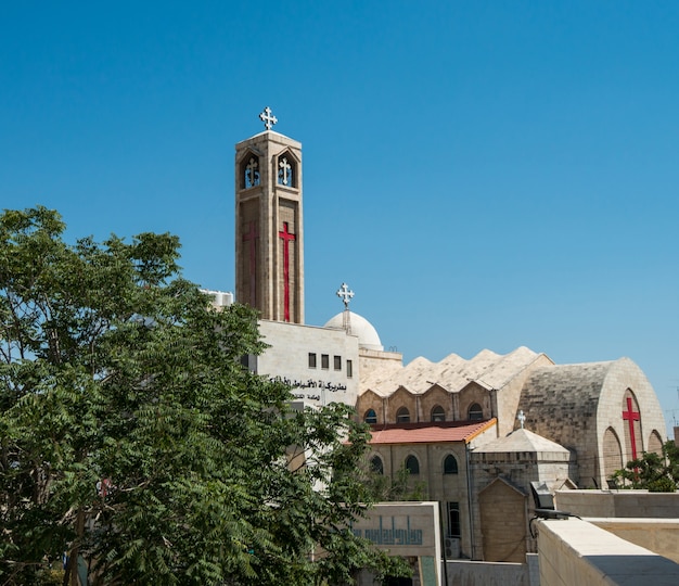 Kerk in amman, jordanië