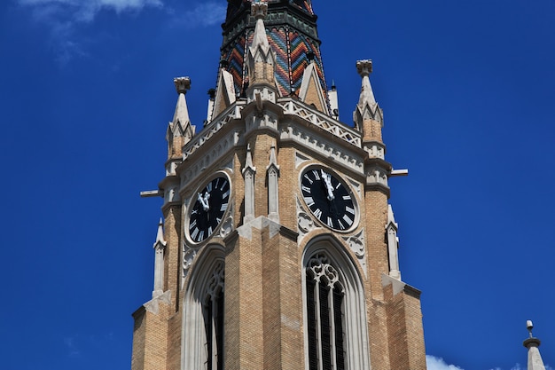 Kerk in Novi triest stad, Servië