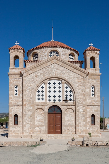 Kerk van Agios Georgios op Kaap Deprano Cyprus