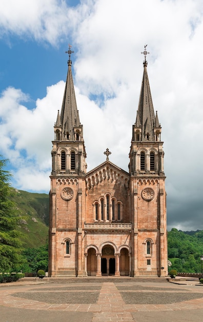 Kerk van Covadonga, Picos de Europa Spanje