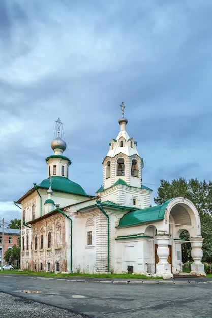 Kerk van de Heilige Maagd op de marktplaats Vologda Rusland