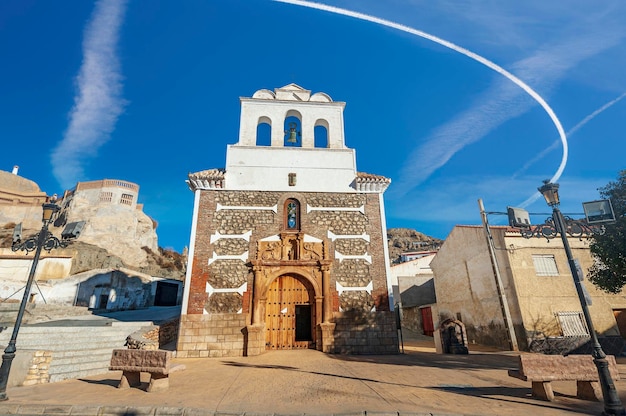 Kerk van de maagd van de dolores in fonelas granada