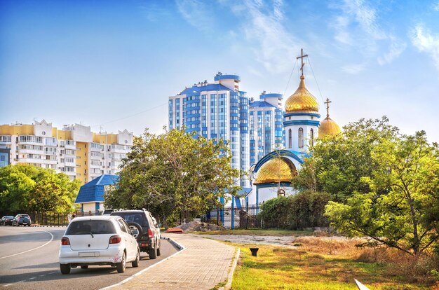 Kerk van de Nieuwe Martelaren en Belijders Pionerskaya Straat Krasnodar Territory Novorossiysk