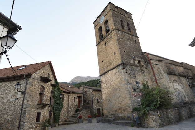 kerk van Fiscal, provincie Huesca, Aragon, Spanje