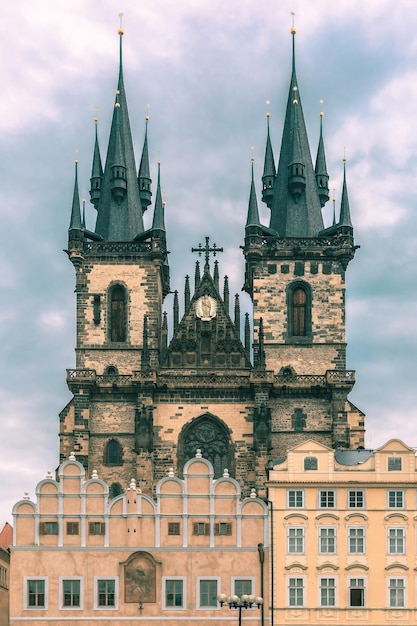 Kerk van onze-lieve-vrouw voor tyn in praag, tsjechië