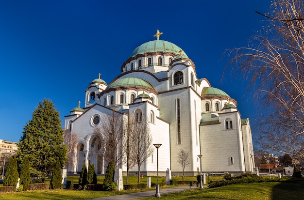Kerk van Saint Sava in Belgrado Servië
