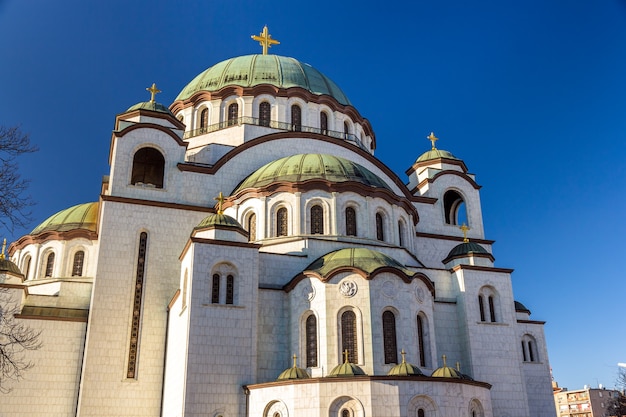 Kerk van saint sava in belgrado servië