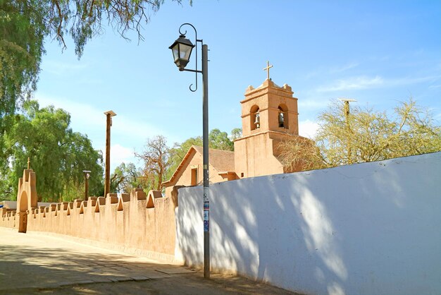 Kerk van San Pedro de Atacama in de provincie Loa in Noord-Chili