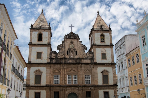 Kerk van Sao Francisco geen Pelourinho Salvador Bahia Brazilië.