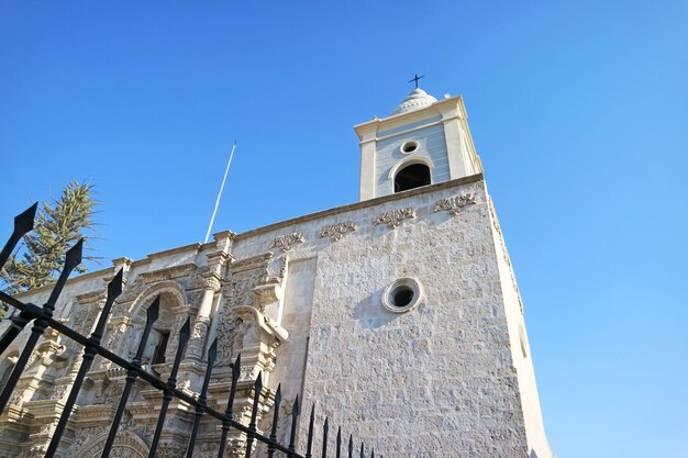 Kerk van Sint-Augustinus of Iglesia de San Agustin in de stad Arequipa Peru Zuid-Amerika