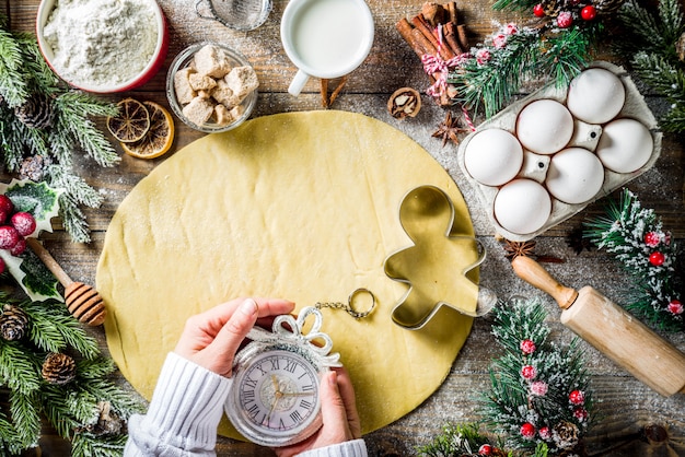 Kerst bakken achtergrond