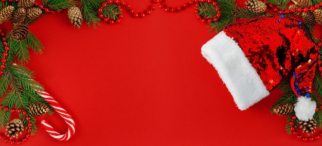 Kerst banner achtergrond