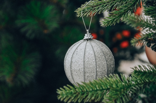 Kerst en nieuwjaar boom bal decoratie kerstboom vakantie sfeer