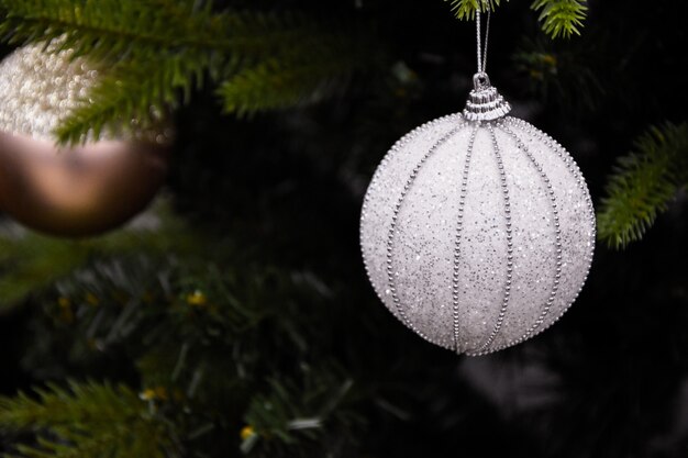 Kerst en nieuwjaar boom bal decoratie kerstboom vakantie sfeer