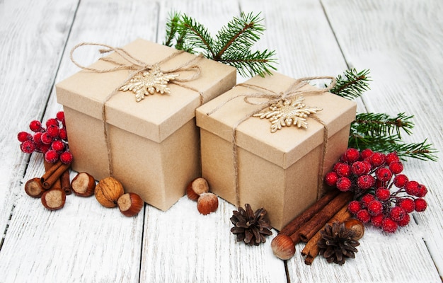 Kerst geschenkdozen