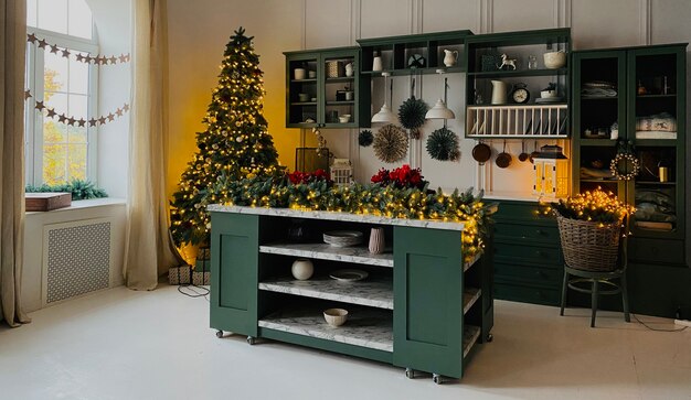 Kerst kamer decor