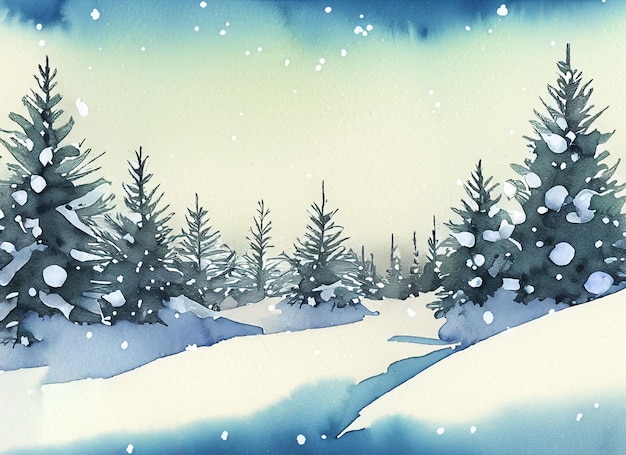 Kerst sneeuw winter abstracte achtergrond