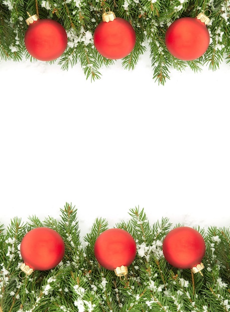 Foto kerstavond achtergrond geïsoleerd op witte achtergrond