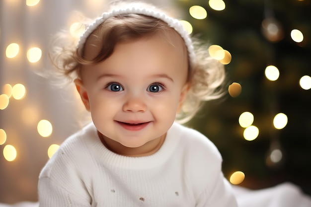 Kerstbaby foto's