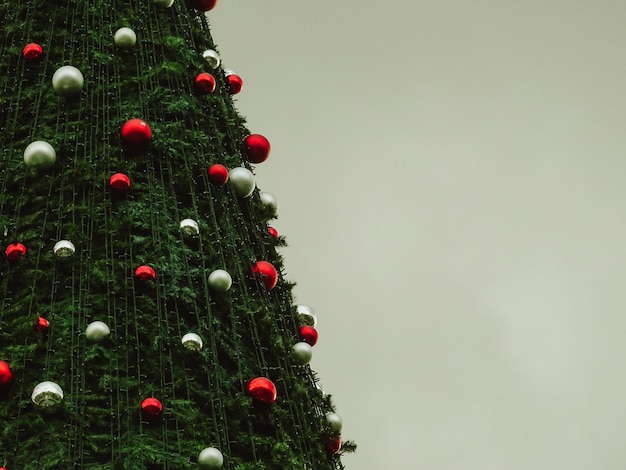 Kerstboom en lucht