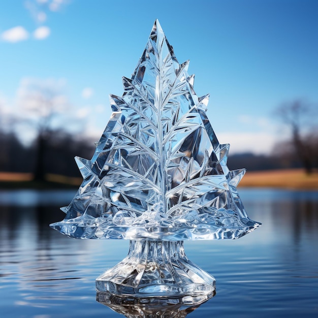 Kerstboom gemaakt van Cristal