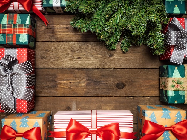Kerstboom in een doos