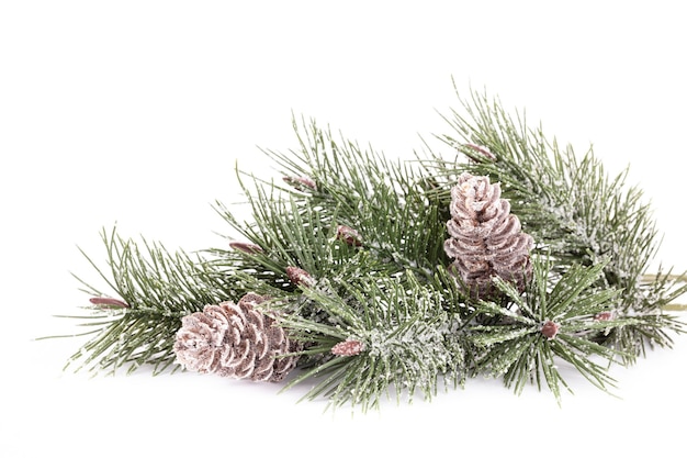 Kerstboom op tafel close-up