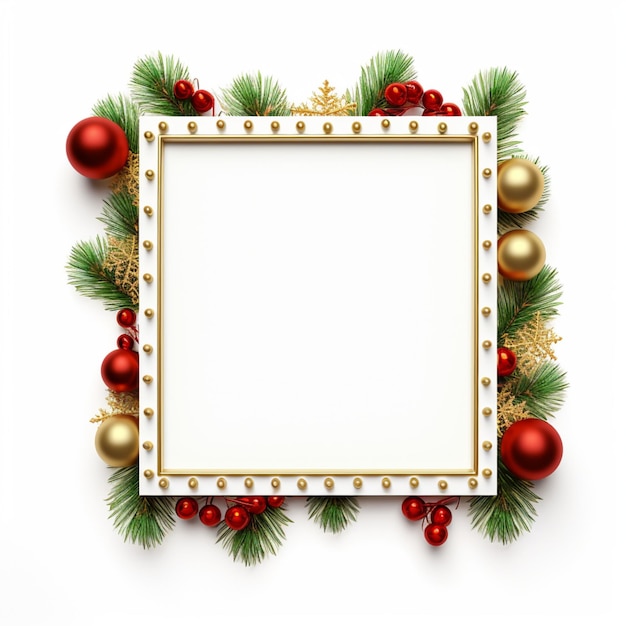 Foto kerstdag kerstdag fotoframes met vakantiethema's