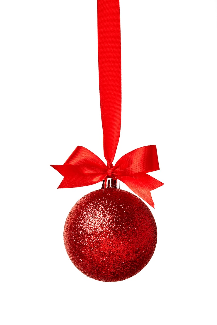 Foto kerstdecoratie met bogen