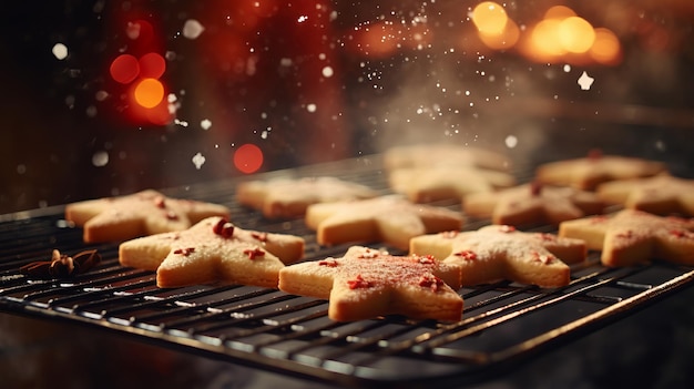 Kerstkoekjes bakken in de oven