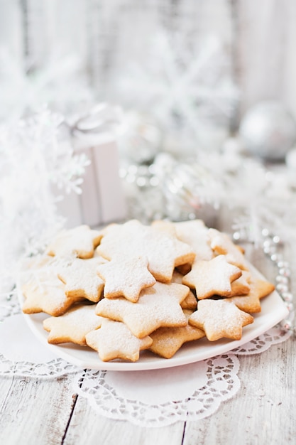 Kerstkoekjes en klatergoud