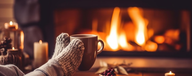 Kerstlantaarn op sneeuw met sneeuwman Winters landschap Spartak in avond SceneAi gegenereerd