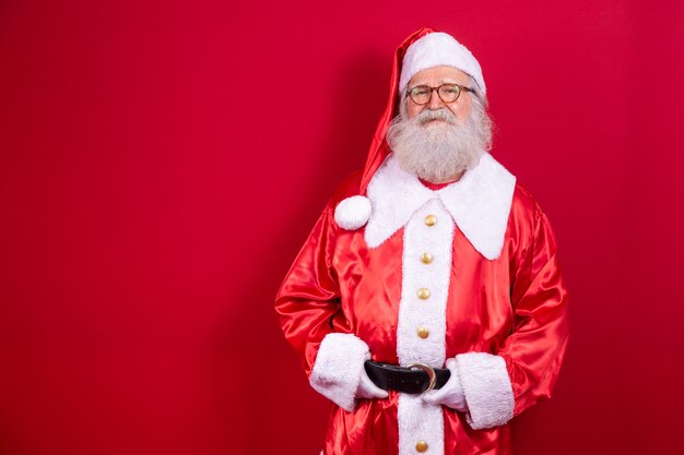 Kerstman. Kerstnacht. Geschenk levering. Betoverde dromen van kinderen.