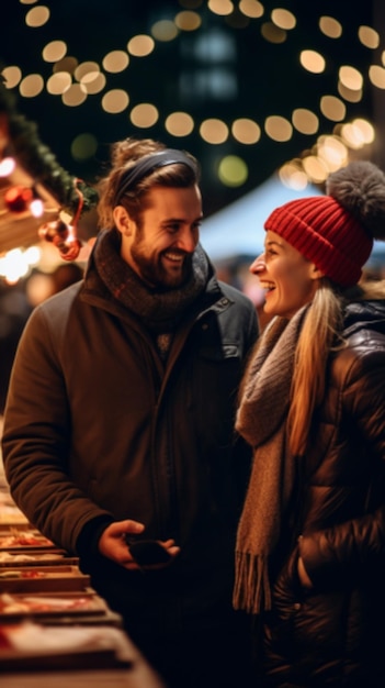 Kerstmarkt bruist van de mensen