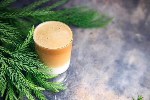 Kerstmis drinken cappuccino hete koffie Nieuwjaar zoet dessert thuis vakantie sfeer maaltijd eten