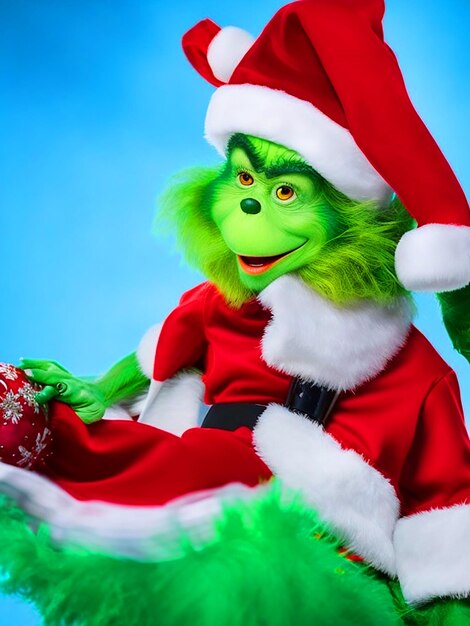 Foto kerstmis grinch behang downlode